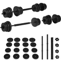 VirtuFit Verstellbares 2-in-1 Hantelset 30 kg Vinyl