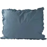 Town & Country Kissenbezüge Frilled Perkal Oldblue-60 x 70 cm