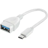 Vivanco VIVancoAdapter Typ-C-Stecker auf USB-Buchse