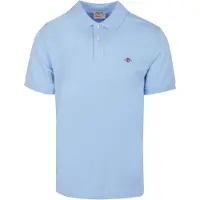Gant Poloshirt Ruggers Ss Herren Capri Blue-XXL