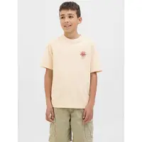 Jack & jones Junior T-Shirt Canggu 12278649 Beige Relaxed Fit