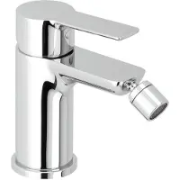 Herzbach MARE Bidet-Einlochbatterie mit Ablauf Chrom