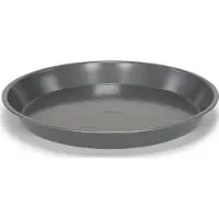 Patisse Kuchenform mit konischem Ring 30 x 3,5 cm, schwarzer Stahl