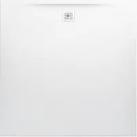 Laufen Duschwanne PRO quadrat. Abl seitl 1500x1500x40mm hgrau