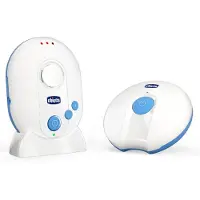 Chicco 00007661000000, DECT-Babyfon, 1 Kanäle, 300 m, 1880 - 1900 MHz, Blau, Weiß, Akku