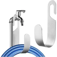 OEM Gartenhosehalter, rostfreier Stahlwandmontagewasserschlauchhalter, hangender Schlauchaufhängesystem, Schlauchstandard für Gartenschlauchkabel