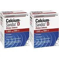 Sandoz Calcium D Osteo intens Kautabletten 2x 2x120 St