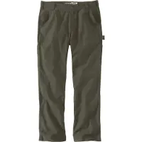 Carhartt Hose Relaxed Straight Rugged Flex Duck Dungaree Herren Moss-W34/L32