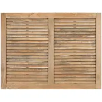 GINER Y COLOMER Kopfteil „Venecia“ aus Mangoholz, 104 cm lang x 80 cm breit