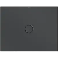 Bette BetteFloor Duschwanne mit Minimum-Wannenträger und BetteAntirutsch Pro, 900x700mm, 5711-400AE,T1, Farbe: Raven