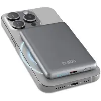 SBS Powerbank 5000 mAh kompatibel mit MagSafe