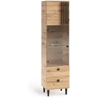 Masseno Drehtürenschrank ARTIANO 50/196/40cm 2-türig Eiche Artisan