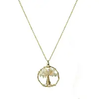 Luxenter Halskette Budleia aus 18 Karat Gelbgold