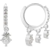 Luxenter Brilliant Zirkonia Ohrringe in Silber - Russa