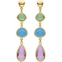 Luxenter -Ohrringe aus 18k Gelbgold - Donnty