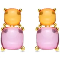 Luxenter Azara-Ohrringe aus 18 Karat Gelbgold
