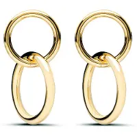 Luxenter -Ohrringe aus 18 Karat Gelbgold - Rada