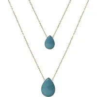 Luxenter Abelia Halskette aus 18 Karat Gelbgold