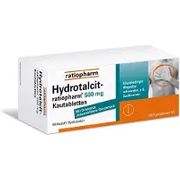 Ratiopharm HYDROTALCIT-500 mg Kautabletten 100 St