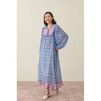 Louise Misha Dress Gypsina Blue Capri Cove Größe: 36 | Bademäntel Outlet | Damen | Blau