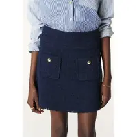 Ba&sh Jupe Bonnie Marine Größe: 38 | Miniröcke Outlet | Damen