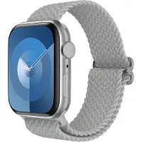 IMoshion Gewebtes Nylonarmband für Apple Watch | 38/40/41/42 mm - Grau