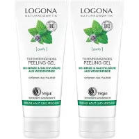 Logona Tiefenreinigendes Peeling-Gel 2x 2x100 ml Tube
