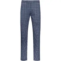 Mey Hose lang Serie White Check Yacht Blue | Größe XL