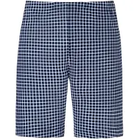 Mey Hose kurz Serie White Check Yacht Blue | Größe XL