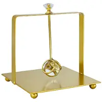 Semoic Serviettenhalter, Organizer, Tisch-Organisation, Metall-Serviettenspender, Tablett für Café, Esstisch, Party, Gold
