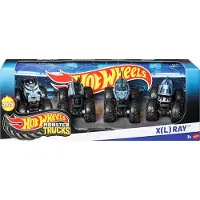 Hot Wheels Monster Trucks JGD67, Fahrzeug-Set, 3 Jahr(e), Kunststoff, Metall, Mehrfarbig