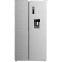 Cecotec Bolero CoolMarket SBS 559, Freistehend, Amerikanische Tür, Edelstahl, 2 Tür(en), Berührung, An Tür