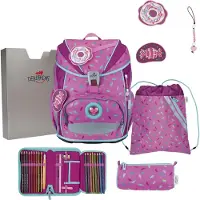 DERDIEDAS ErgoFlex Light Sweet Sprinkles Schulranzenset 5-teilig