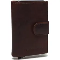 Chesterfield Antique Buff Crumbled Leder RFID Safe Geldbörse Hannover 01 brown