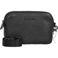 Mandarina Duck Mellow Leather - Umhängetasche 20 cm (nero)