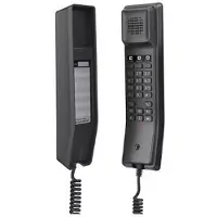 Grandstream Networks GHP611W, IP-Telefon, Schwarz, Kabelgebundenes Mobilteil, 2 Zeilen, Gigabit Ethernet, 10,100 Mbit/s