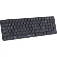 Rapoo E9310M, Volle Größe (100%), Kabellos, RF Wireless + Bluetooth, QWERTZ, Schwarz