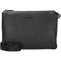 Mandarina Duck Mellow Leather - Umhängetasche 28 cm (nero)