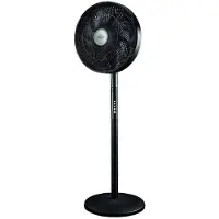 Dcg Standventilator mit LED-Licht, 3 Helligkeitsstufen, 2in1 Design -70W