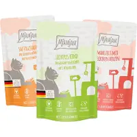 MjAMjAM Quetschie Mixpaket I Huhn, Rind, Herzen 12x125g