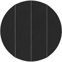vidaXL Bodenfolie für Pools Ø 500 cm (2 mm) Rund Vliesstoff Schwarz