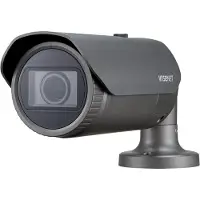 Hanwha QNO-8080R, IP-Sicherheitskamera, Draußen, Kabelgebunden, Decke/Wand, Grau, Patrone (Form)