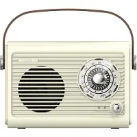 Silva Mono 1966 BT beige tragbares Retro-Radio mit 1500mAh Akku