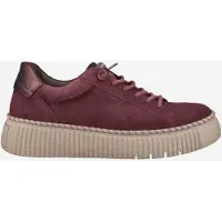 Gabor 6014.01.006, Sneaker in Bordeaux für Damen, Größe 37