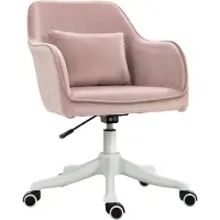 SUGIFT Drehstuhl, Schreibtischstuhl Rosa