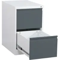 Phoenix Hängeregistraturschrank 2 Schubladen anthrazit