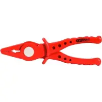Ks Tools Kunststoff-Flachzange mit Schutzisolierung, 180mm ( 117.1642 )