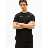 Tommy Hilfiger Linear Logo Regular Fit Kurzarm-t-shirt