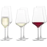 Zwiesel Glas Gläser-Set "Wein- und Sektgläser Bouquet 6er Set transparent" Spülmaschinengeeignet