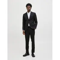 Jack & jones Anzug "JPRCOSTA SUIT" Set, 2 tlg. sehr schmal aus Polyester, sehr schmale Passform, mit Reverskragen, Langarm-Sakko